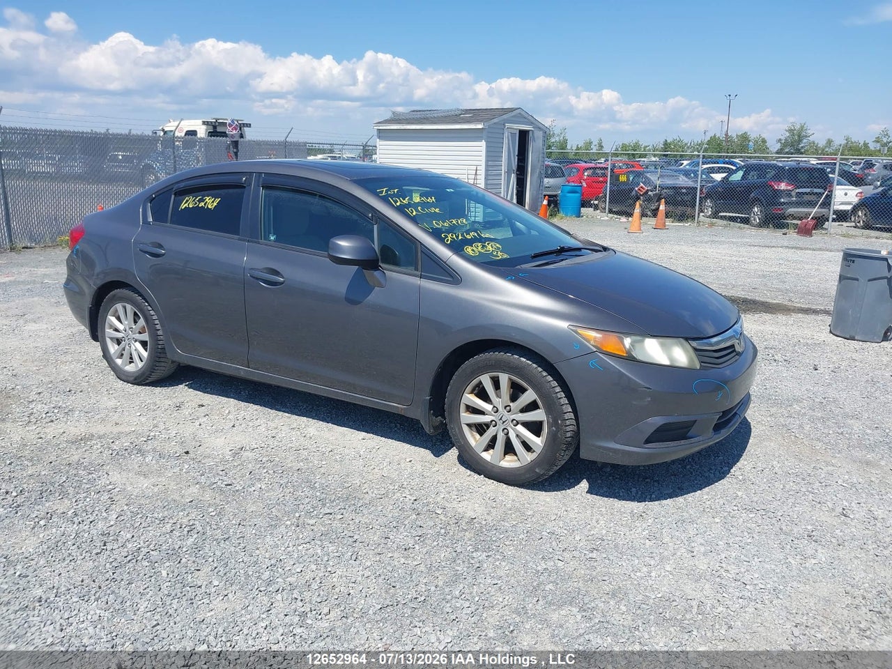 2012 HONDA CIVIC EX thumbnail 2
