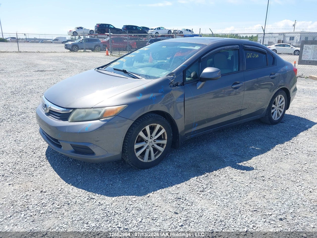 2012 HONDA CIVIC EX thumbnail 3