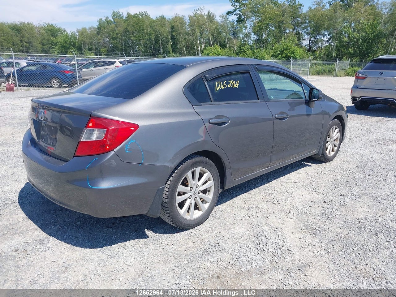 2012 HONDA CIVIC EX thumbnail 5