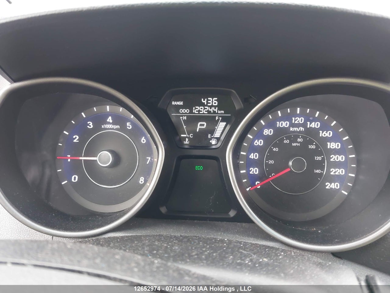 2013 HYUNDAI ELANTRA GL thumbnail 8