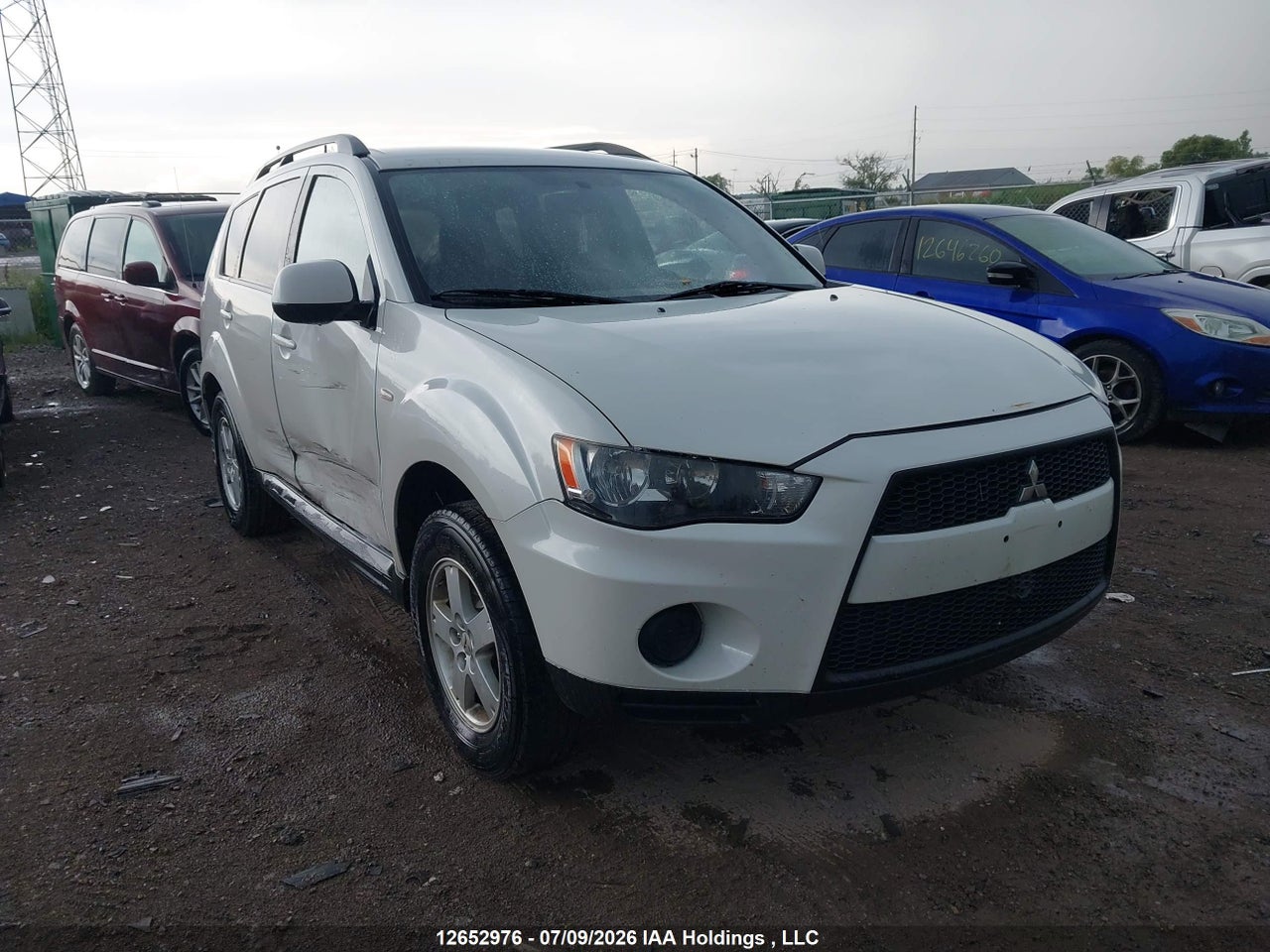2012 MITSUBISHI OUTLANDER ES thumbnail 2