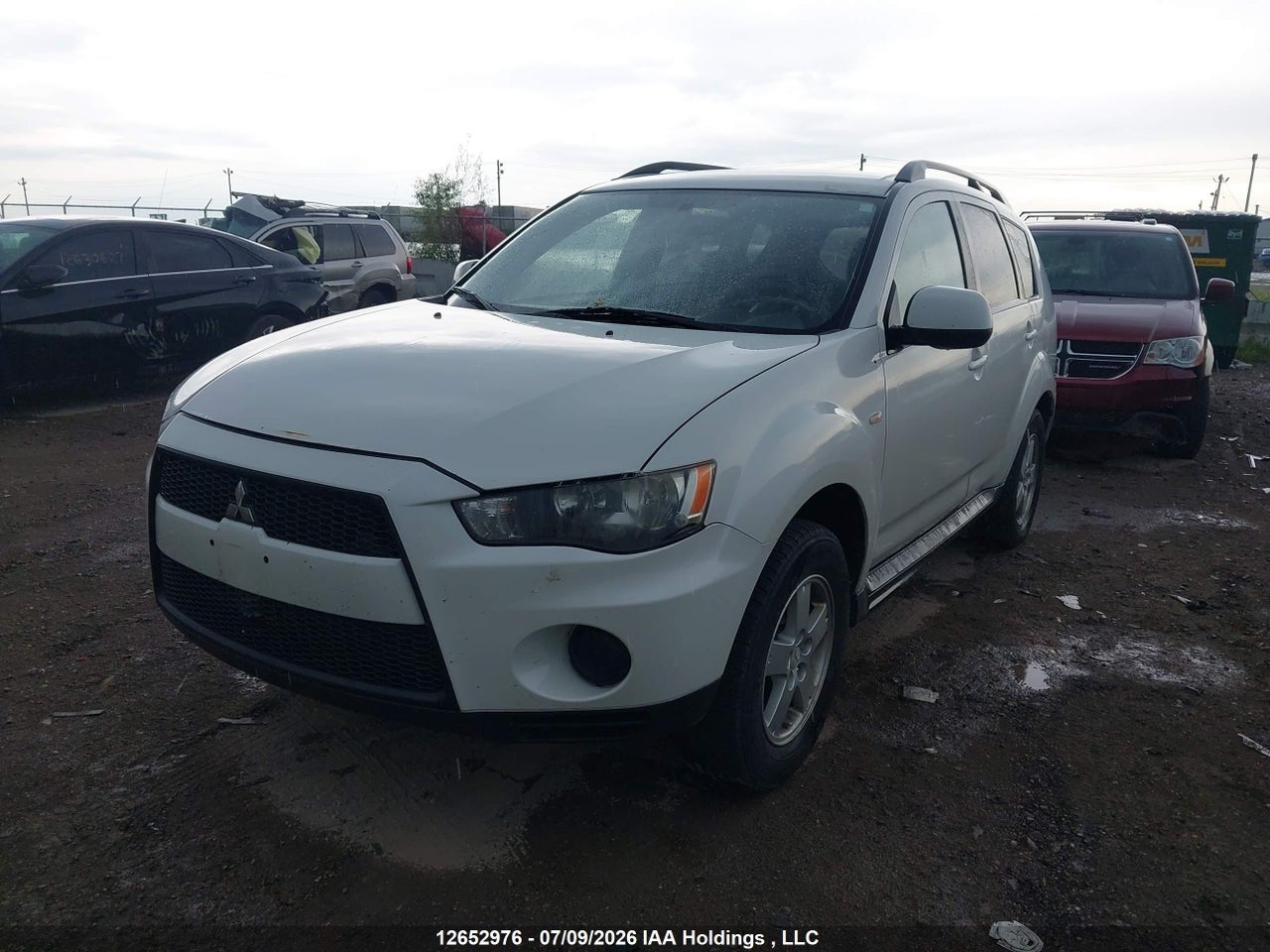 2012 MITSUBISHI OUTLANDER ES thumbnail 3