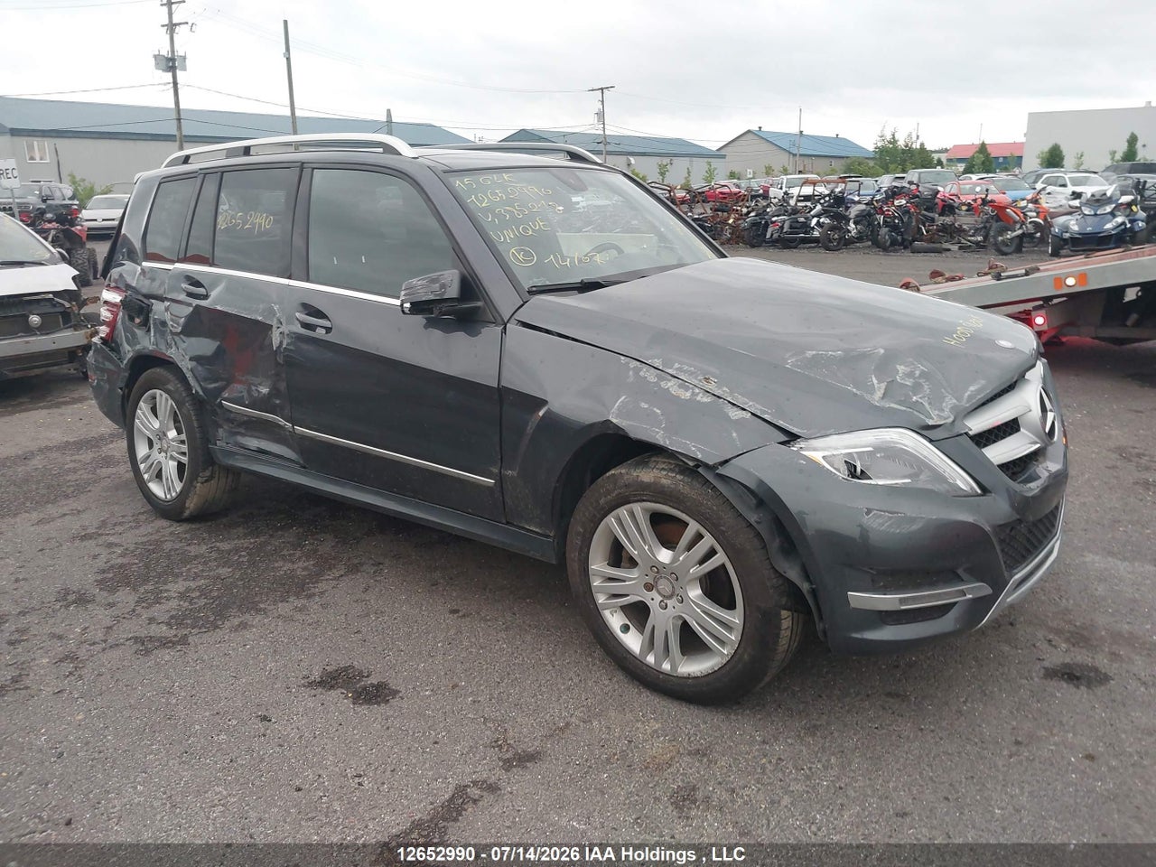2015 MERCEDES BENZ GLK 250 BLUETEC 4MATIC thumbnail 2