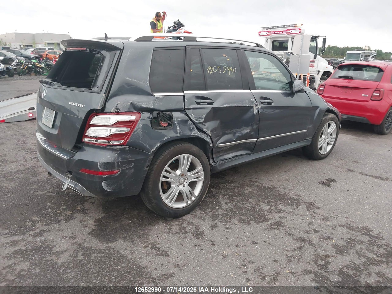 2015 MERCEDES BENZ GLK 250 BLUETEC 4MATIC thumbnail 5