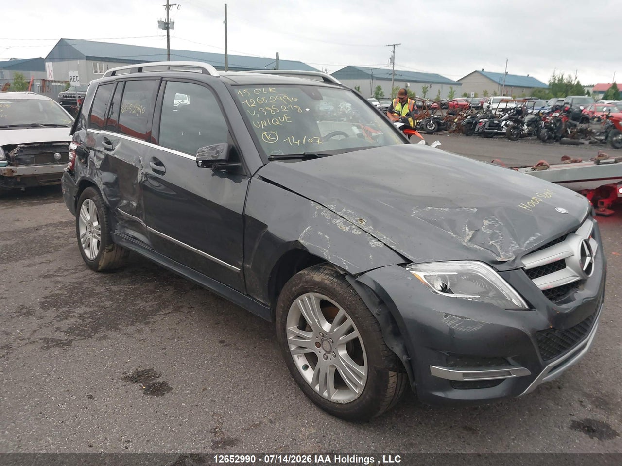 2015 MERCEDES BENZ GLK 250 BLUETEC 4MATIC thumbnail 7