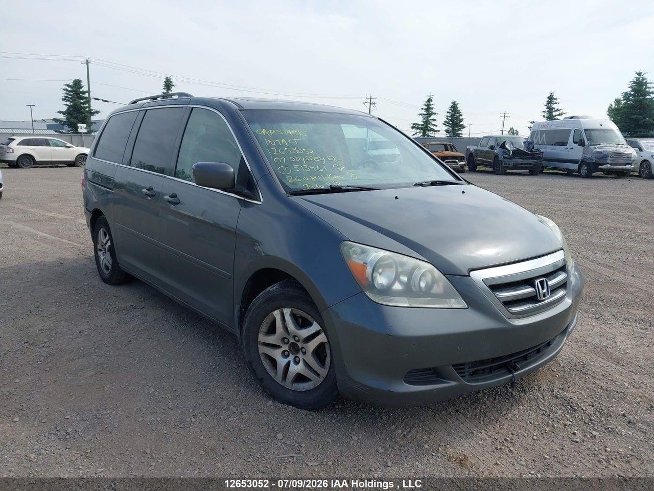2007 HONDA ODYSSEY EXL thumbnail 2