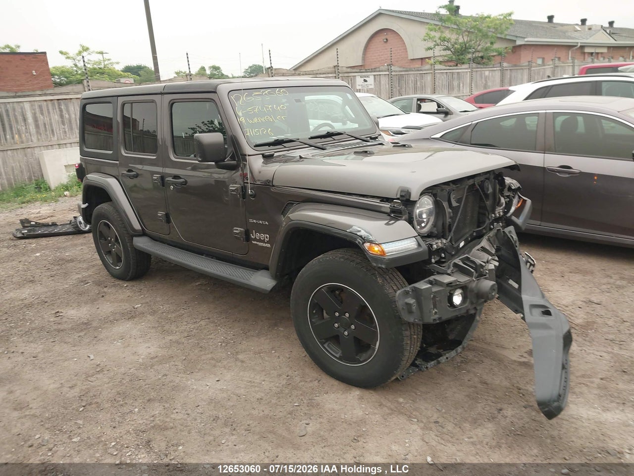 2019 JEEP WRANGLER UNLIMITED SAHARA thumbnail 2