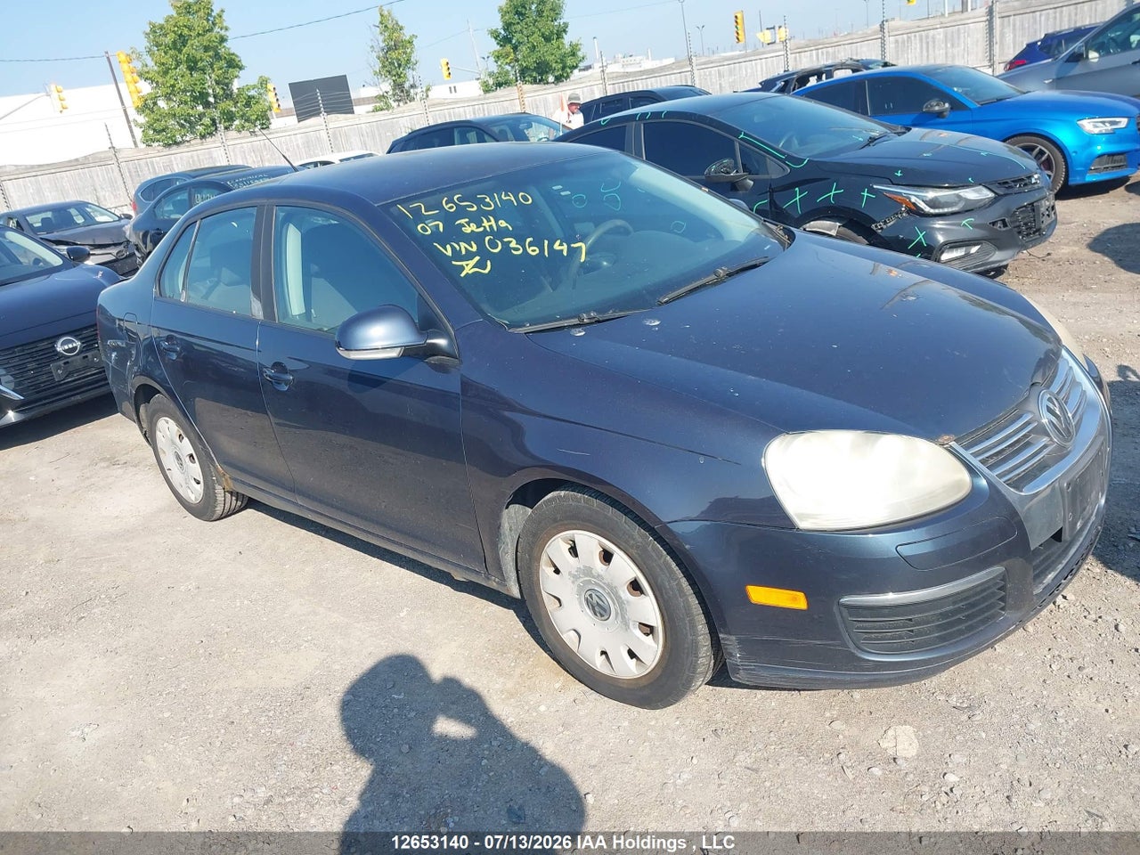 2007 VOLKSWAGEN JETTA 2.5/VALUE thumbnail 2