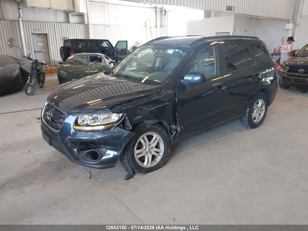 2010 HYUNDAI SANTA FE GLS thumbnail 3