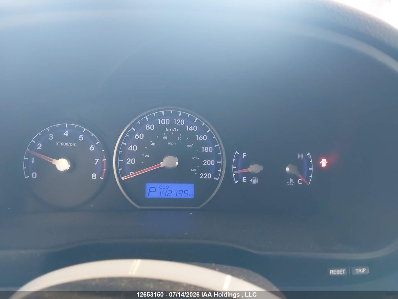 2010 HYUNDAI SANTA FE GLS thumbnail 8