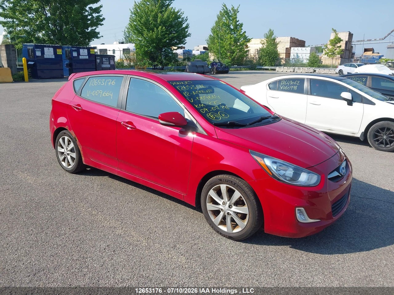 2012 HYUNDAI ACCENT GLS thumbnail 2