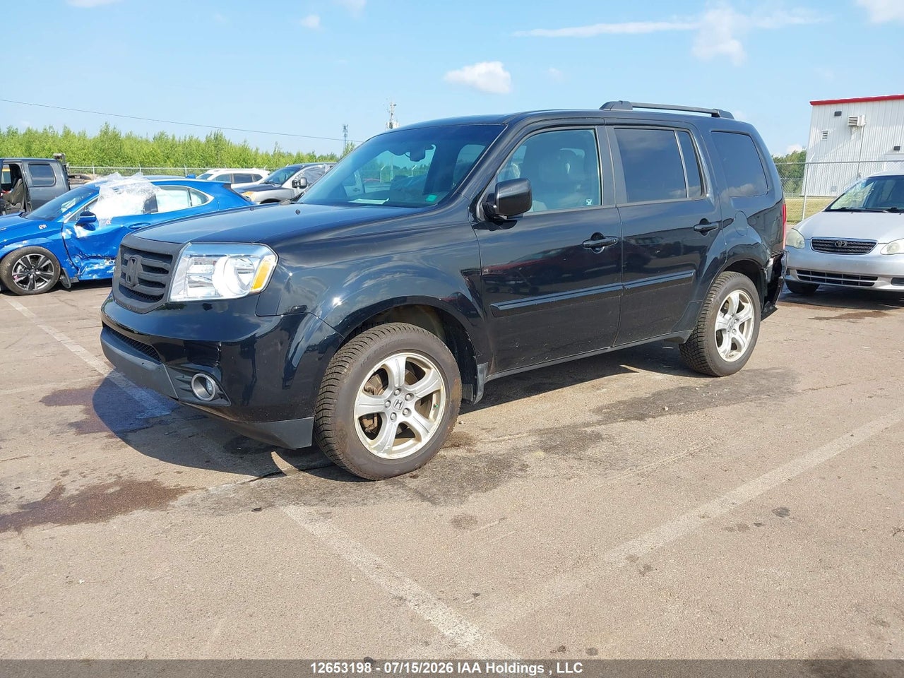 2012 HONDA PILOT EX-L thumbnail 3
