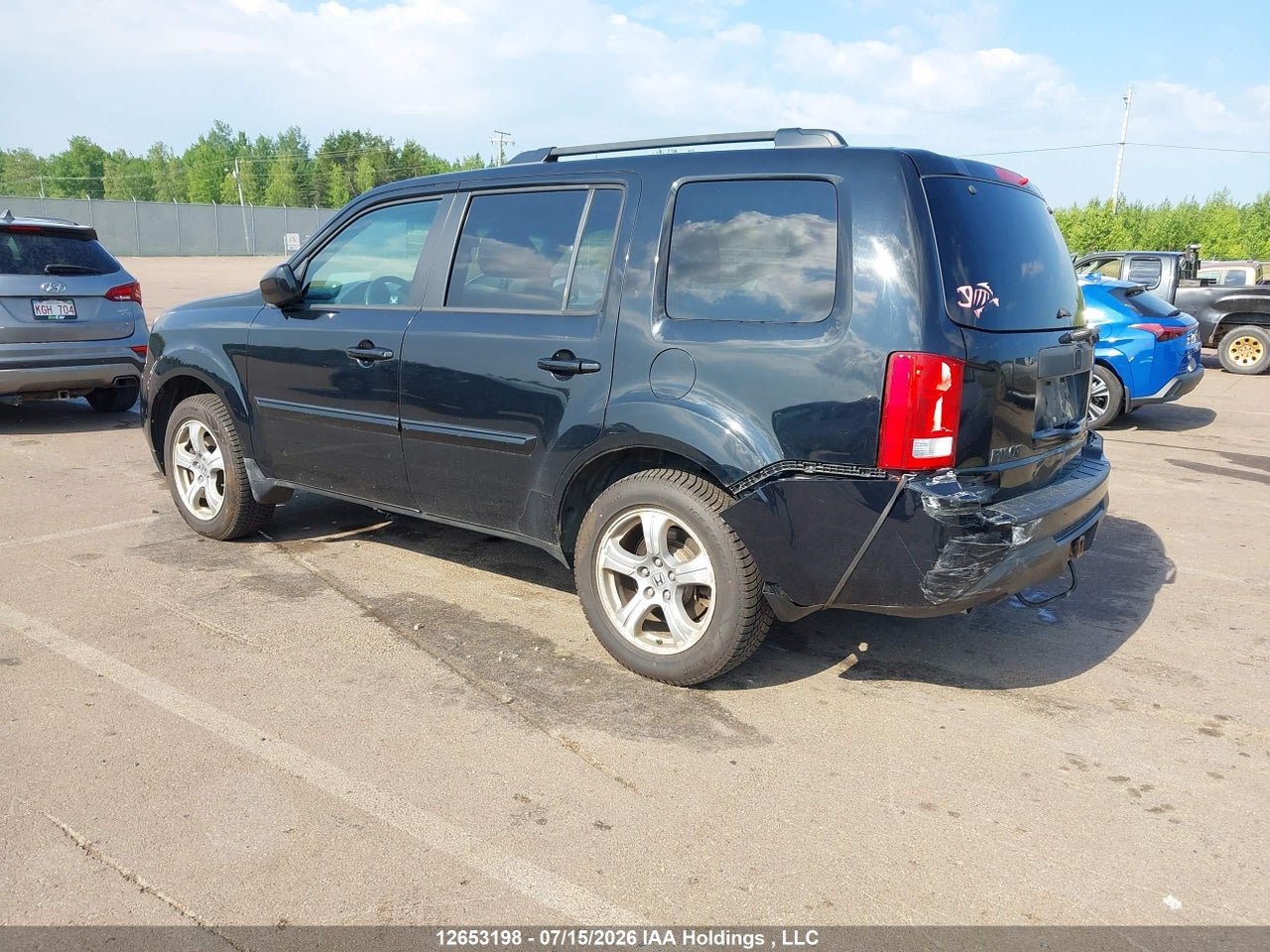 2012 HONDA PILOT EX-L thumbnail 4