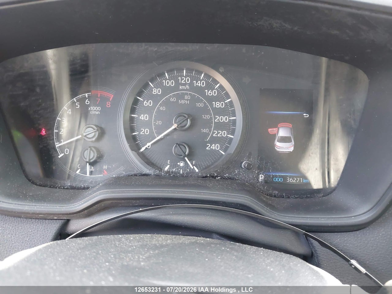 2021 TOYOTA COROLLA L thumbnail 8