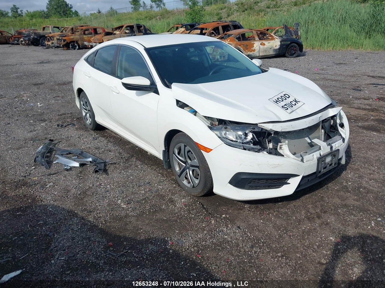 2016 HONDA CIVIC LX thumbnail 2