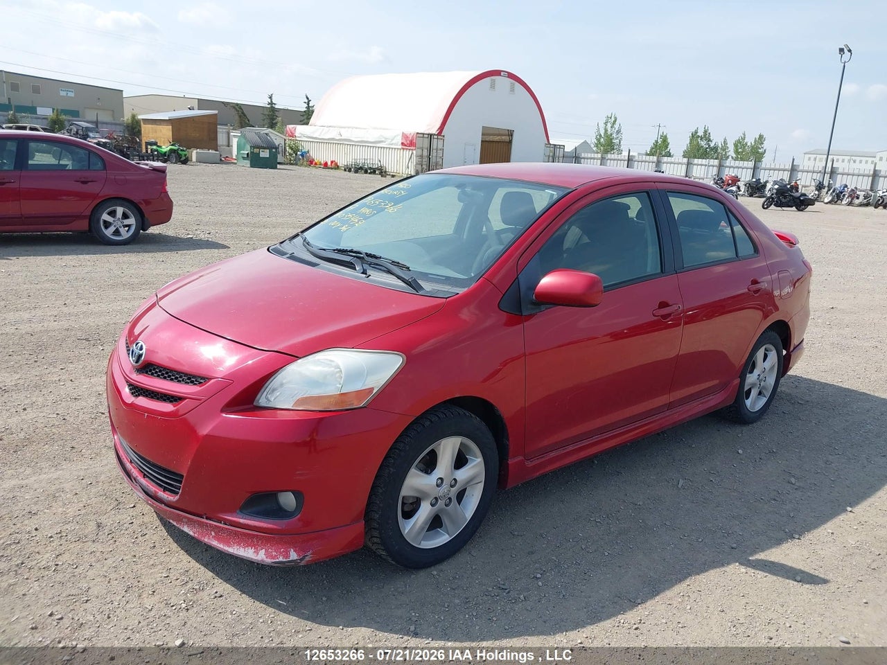 2007 TOYOTA YARIS thumbnail 3