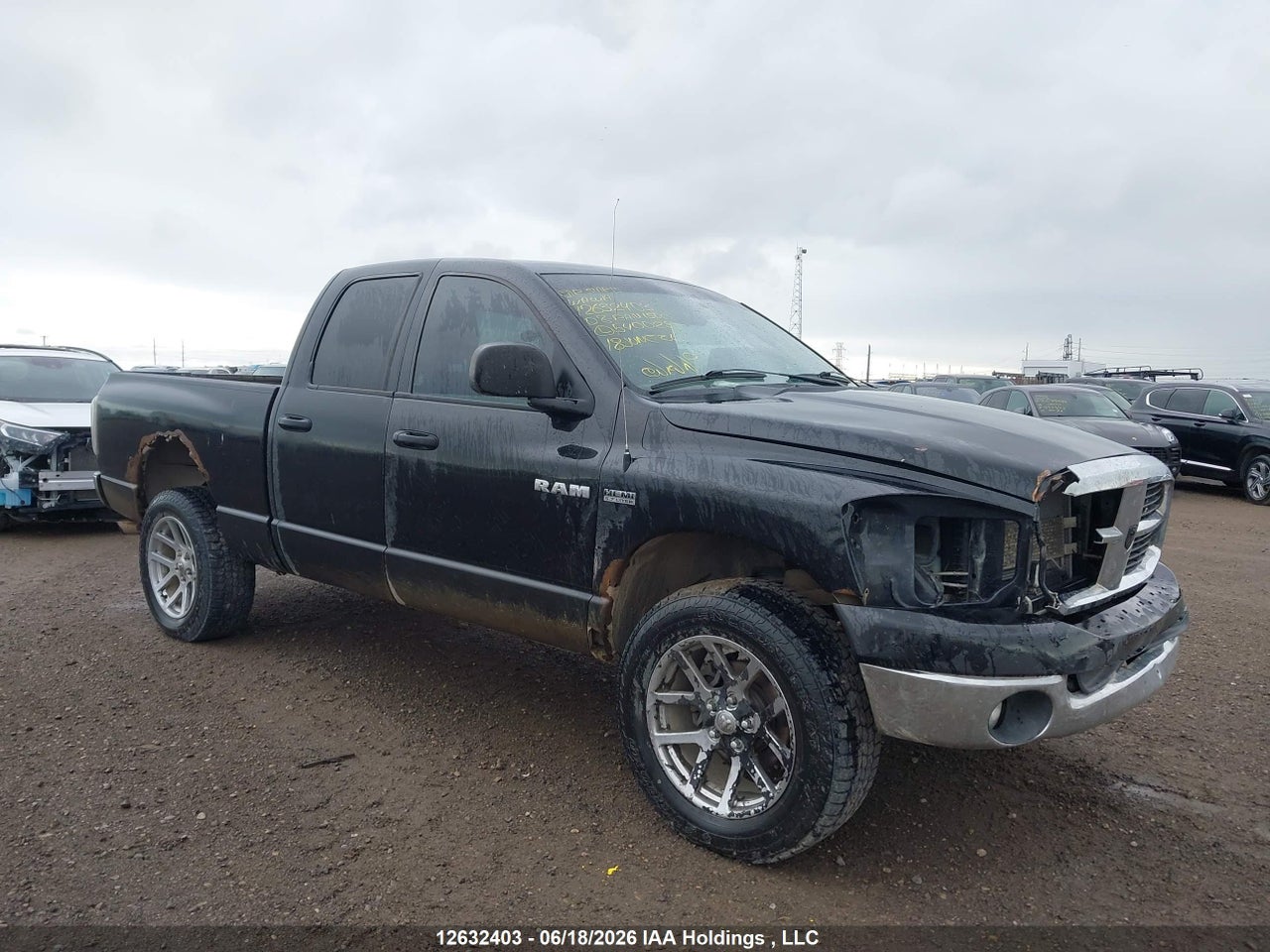 2008 DODGE RAM 1500 SLT thumbnail 2