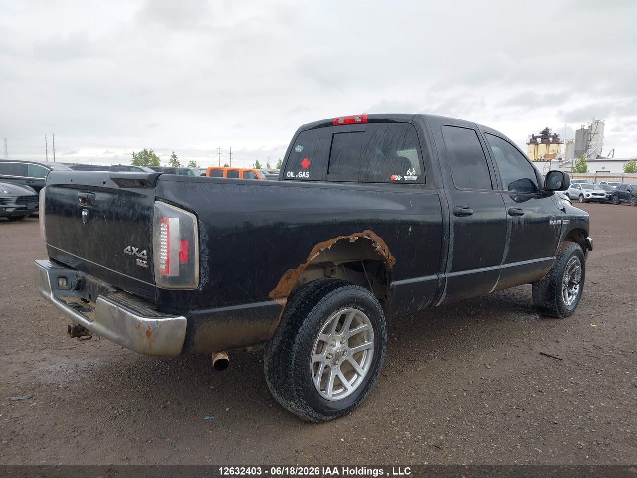 2008 DODGE RAM 1500 SLT thumbnail 5