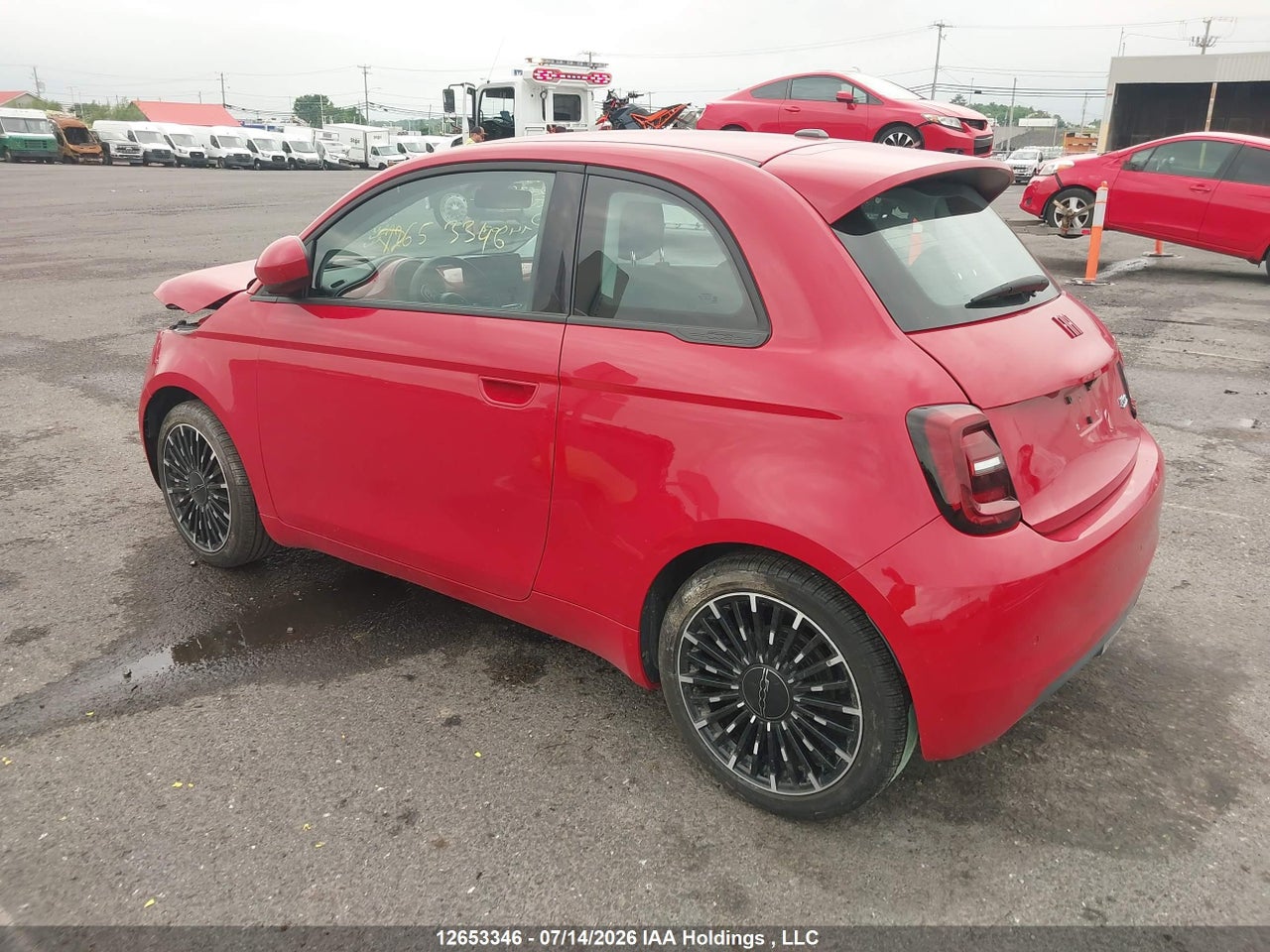 2024 FIAT 500 E RED thumbnail 4
