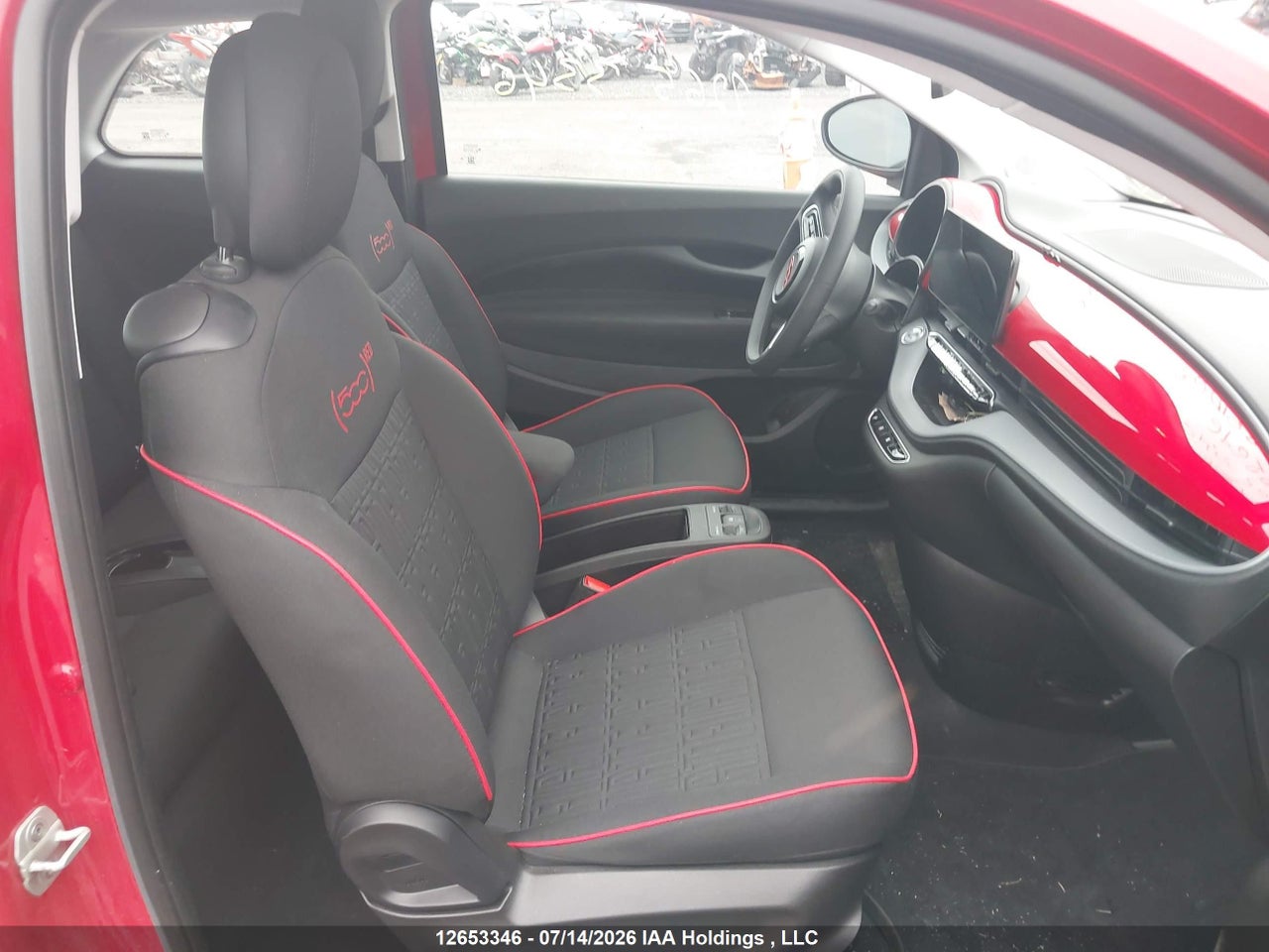 2024 FIAT 500 E RED thumbnail 6