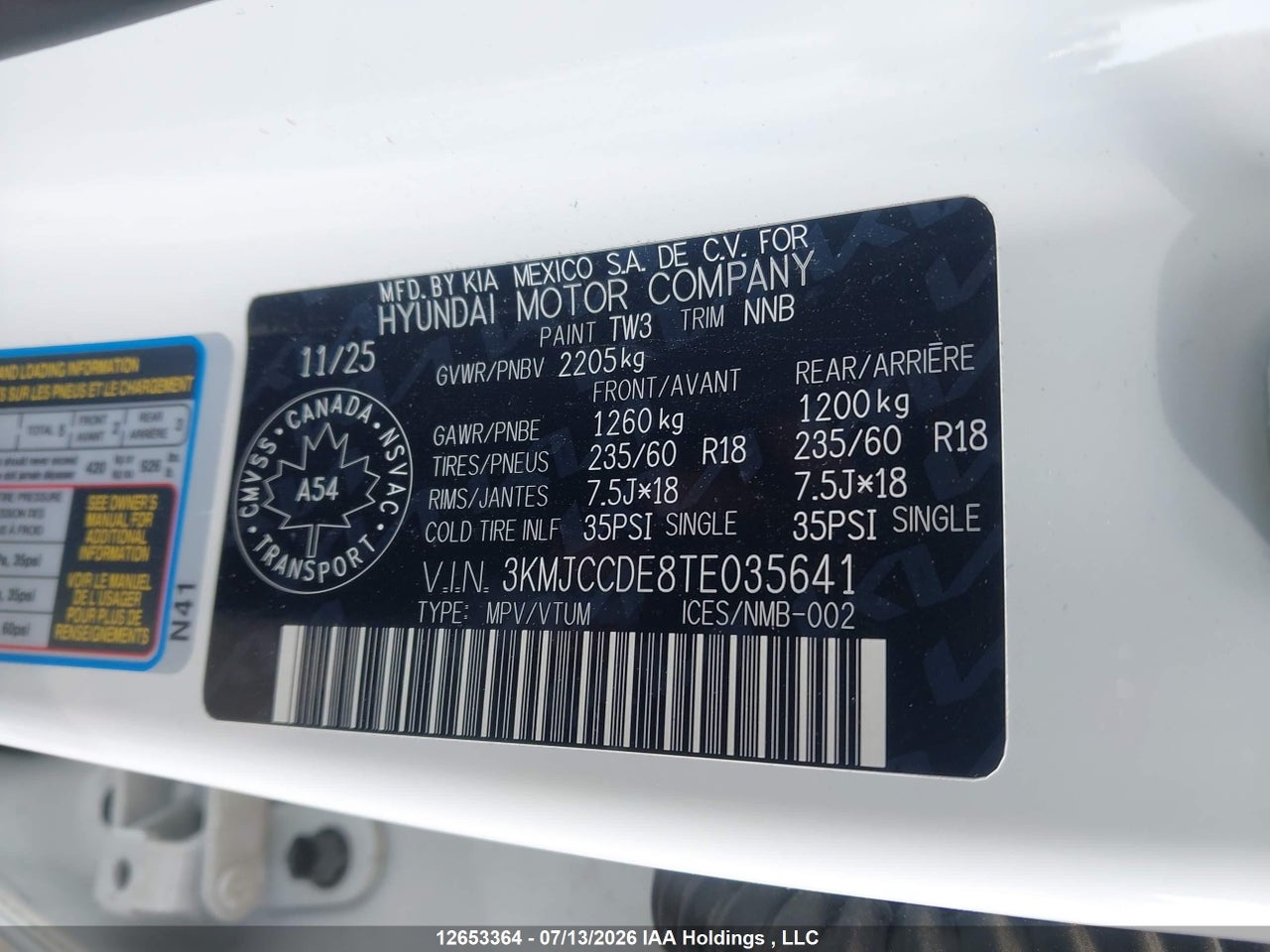 2026 HYUNDAI TUCSON PREFERRED thumbnail 10