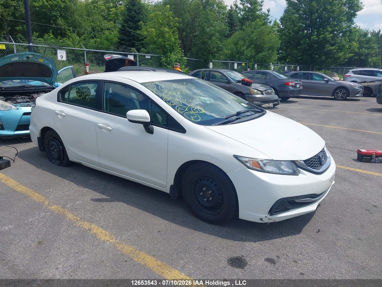 2015 HONDA CIVIC LX thumbnail 2
