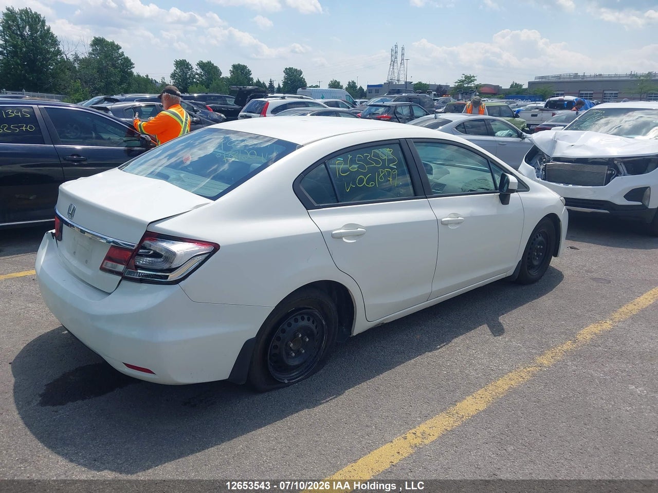 2015 HONDA CIVIC LX thumbnail 5