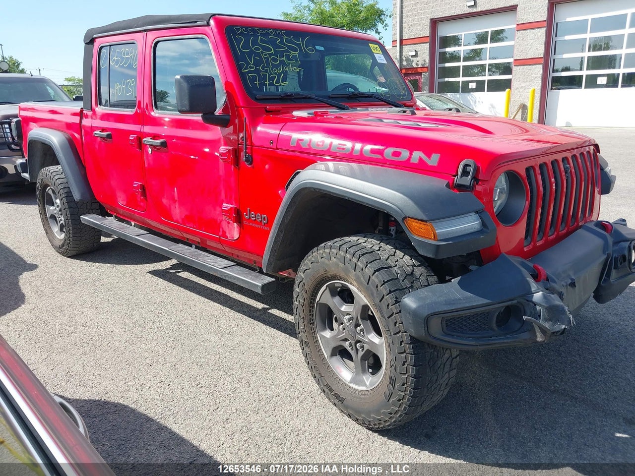 2020 JEEP GLADIATOR RUBICON thumbnail 2
