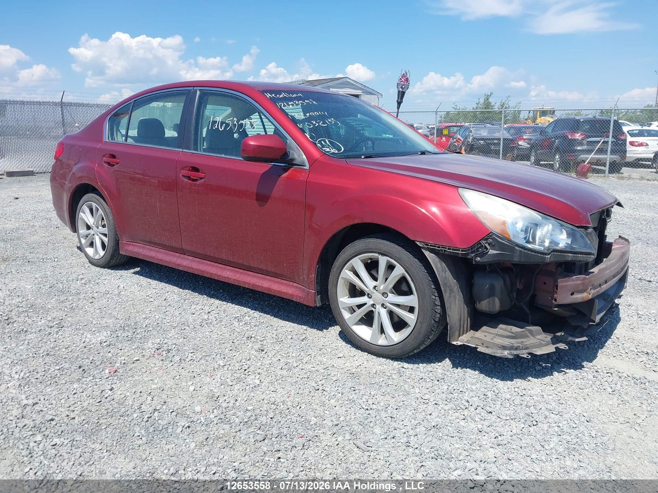 2013 SUBARU LEGACY 2.5I TOURING PACKAGE thumbnail 2
