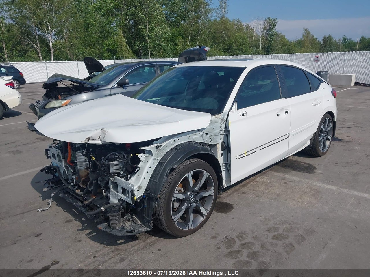 2025 HONDA CIVIC SPORT TOURING HYBRID thumbnail 3
