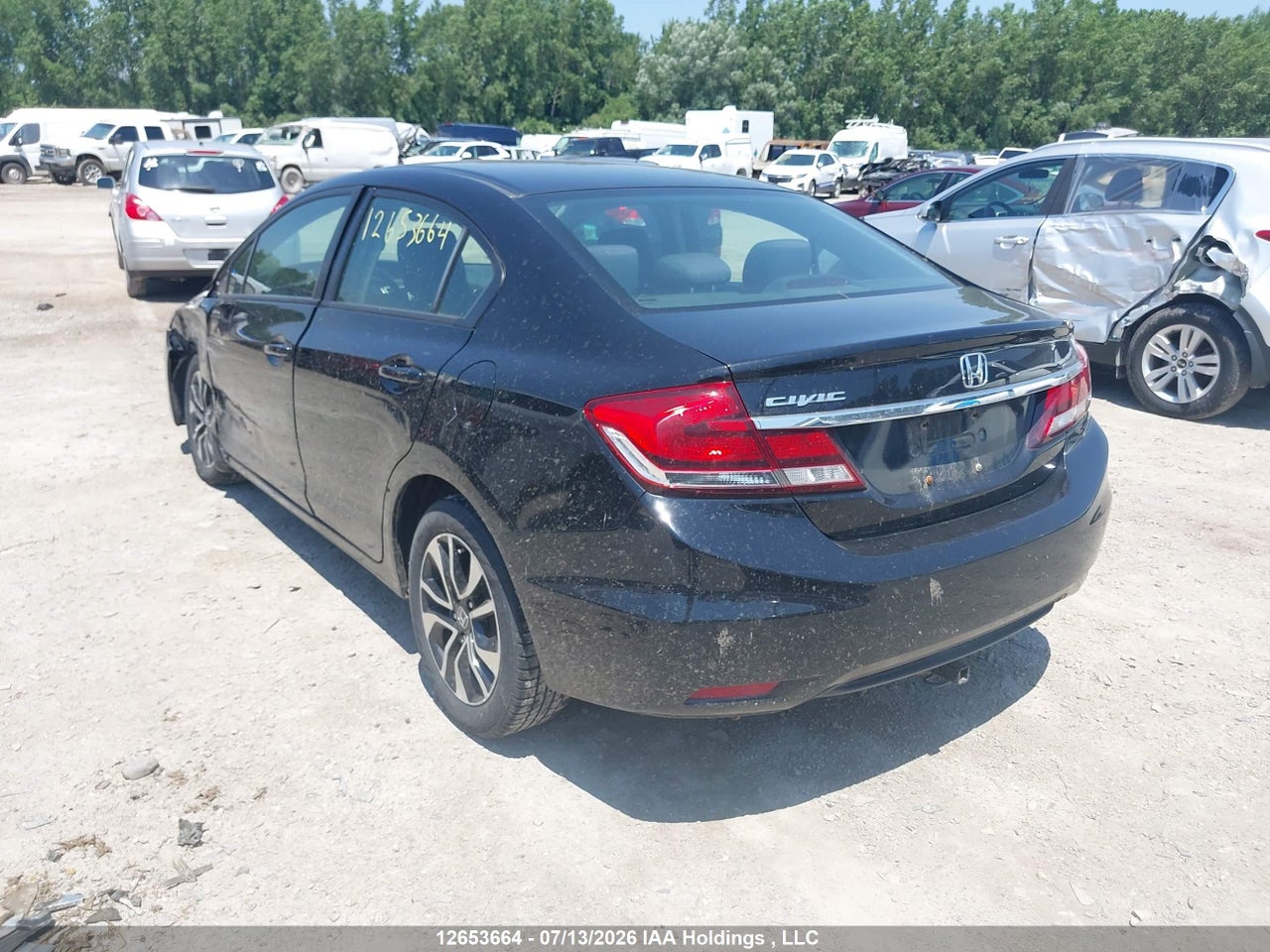 2014 HONDA CIVIC EX 4DR thumbnail 4