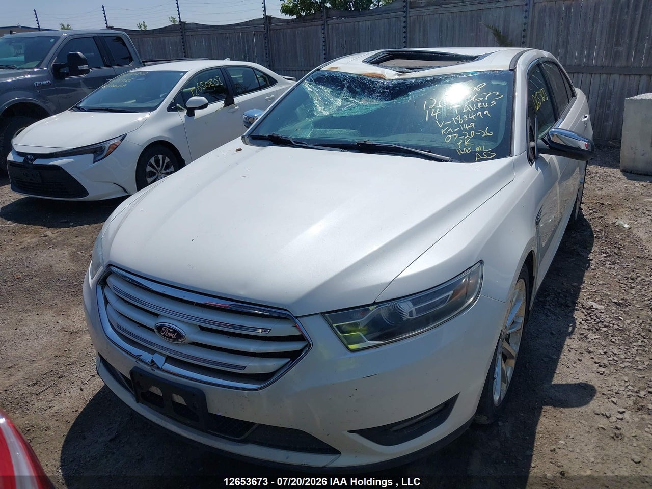 2014 FORD TAURUS LIMITED thumbnail 3