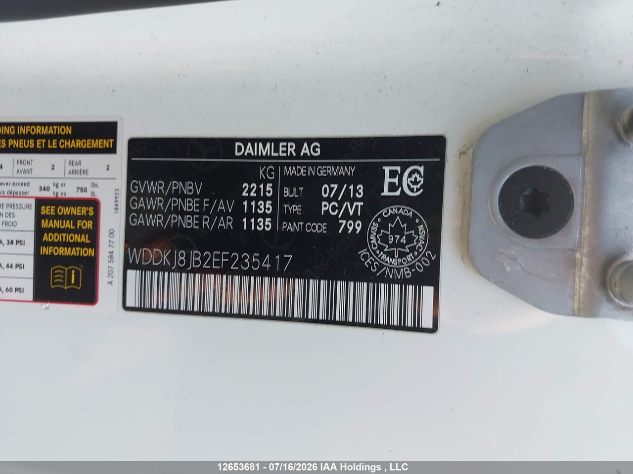 2014 MERCEDES BENZ E 350 4MATIC thumbnail 10