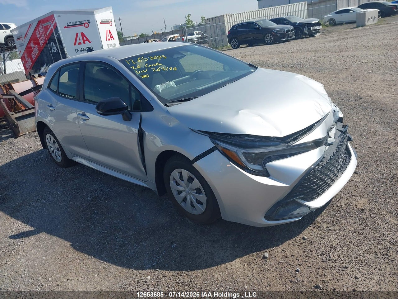 2026 TOYOTA COROLLA CVT thumbnail 2