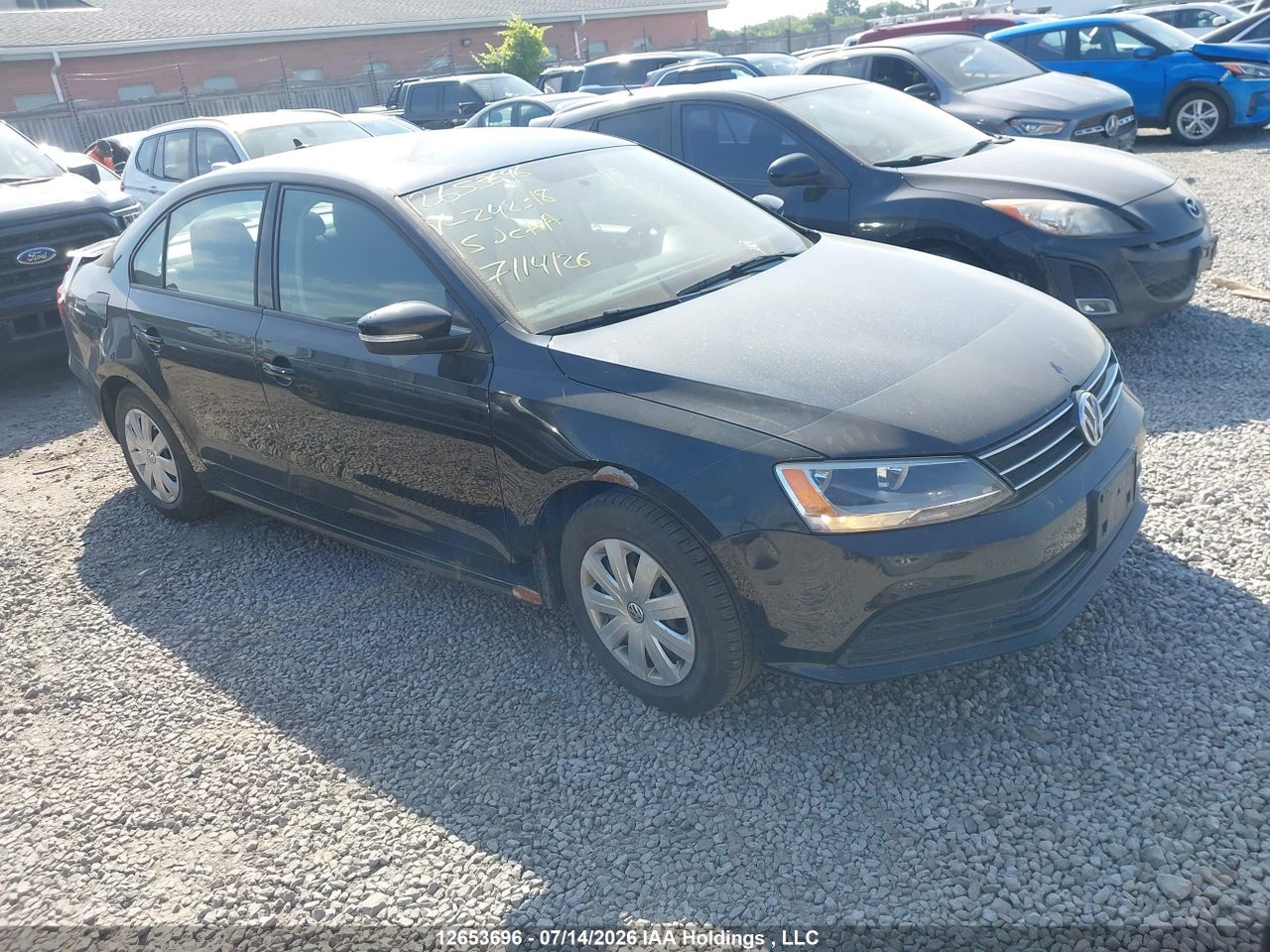 2015 VOLKSWAGEN JETTA S thumbnail 2