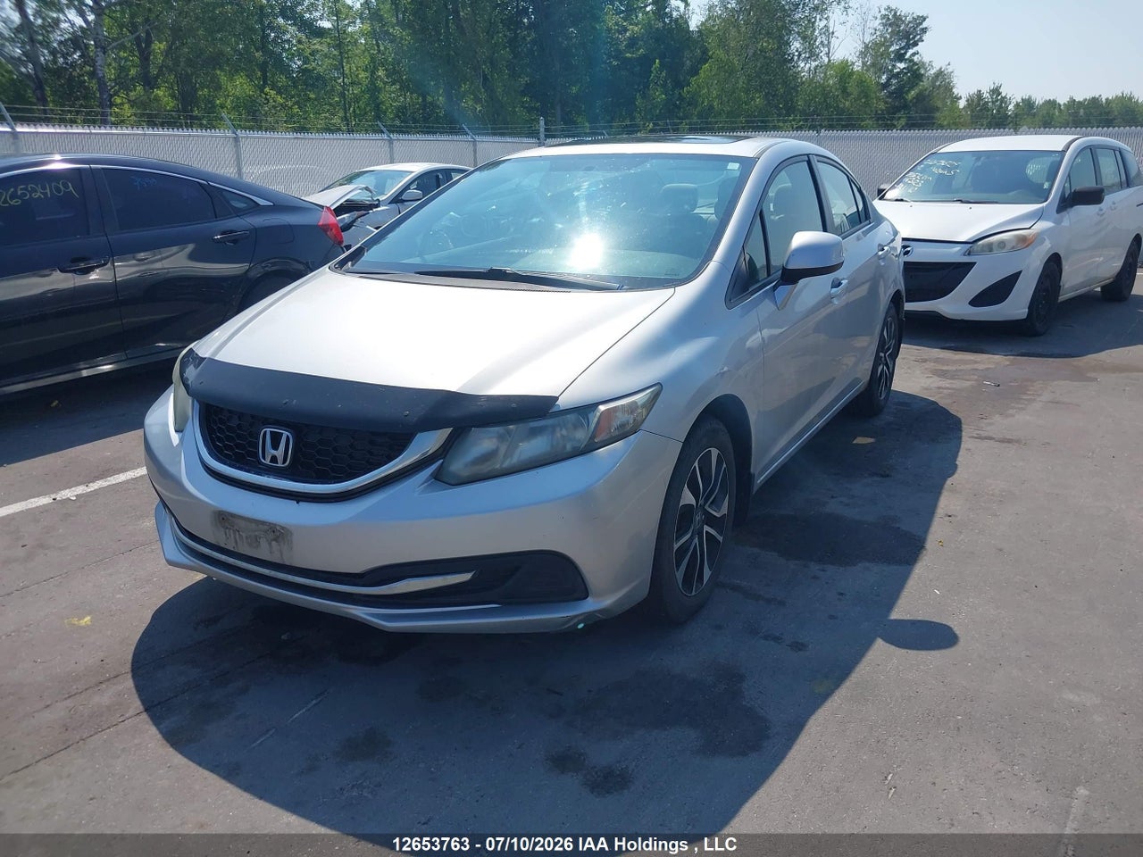 2013 HONDA CIVIC EX 4DR thumbnail 3