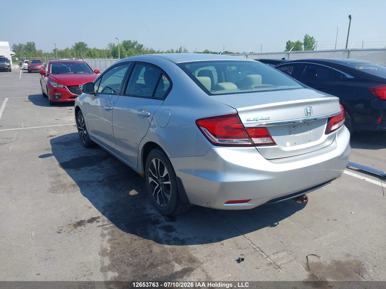 2013 HONDA CIVIC EX 4DR thumbnail 4