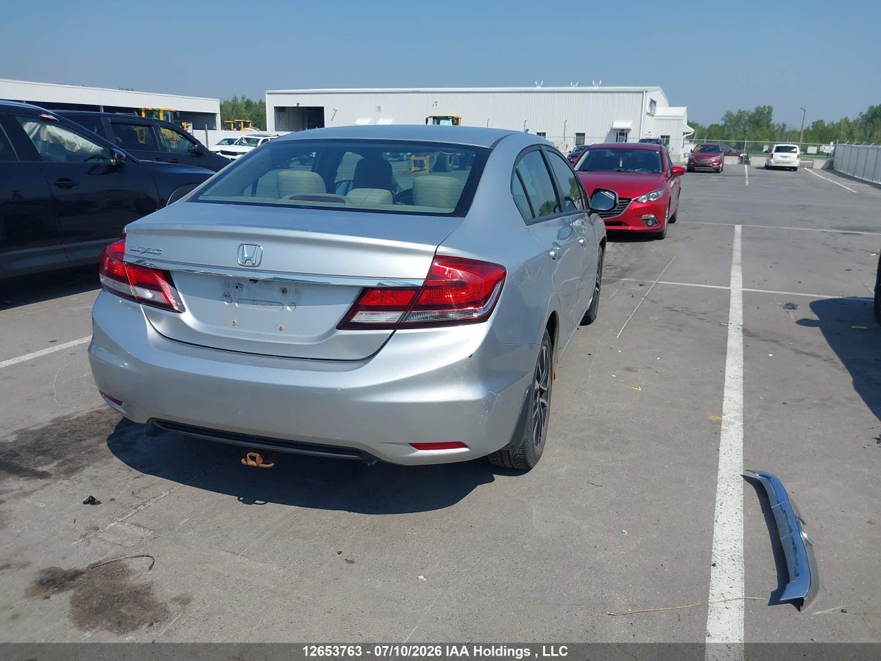 2013 HONDA CIVIC EX 4DR thumbnail 5
