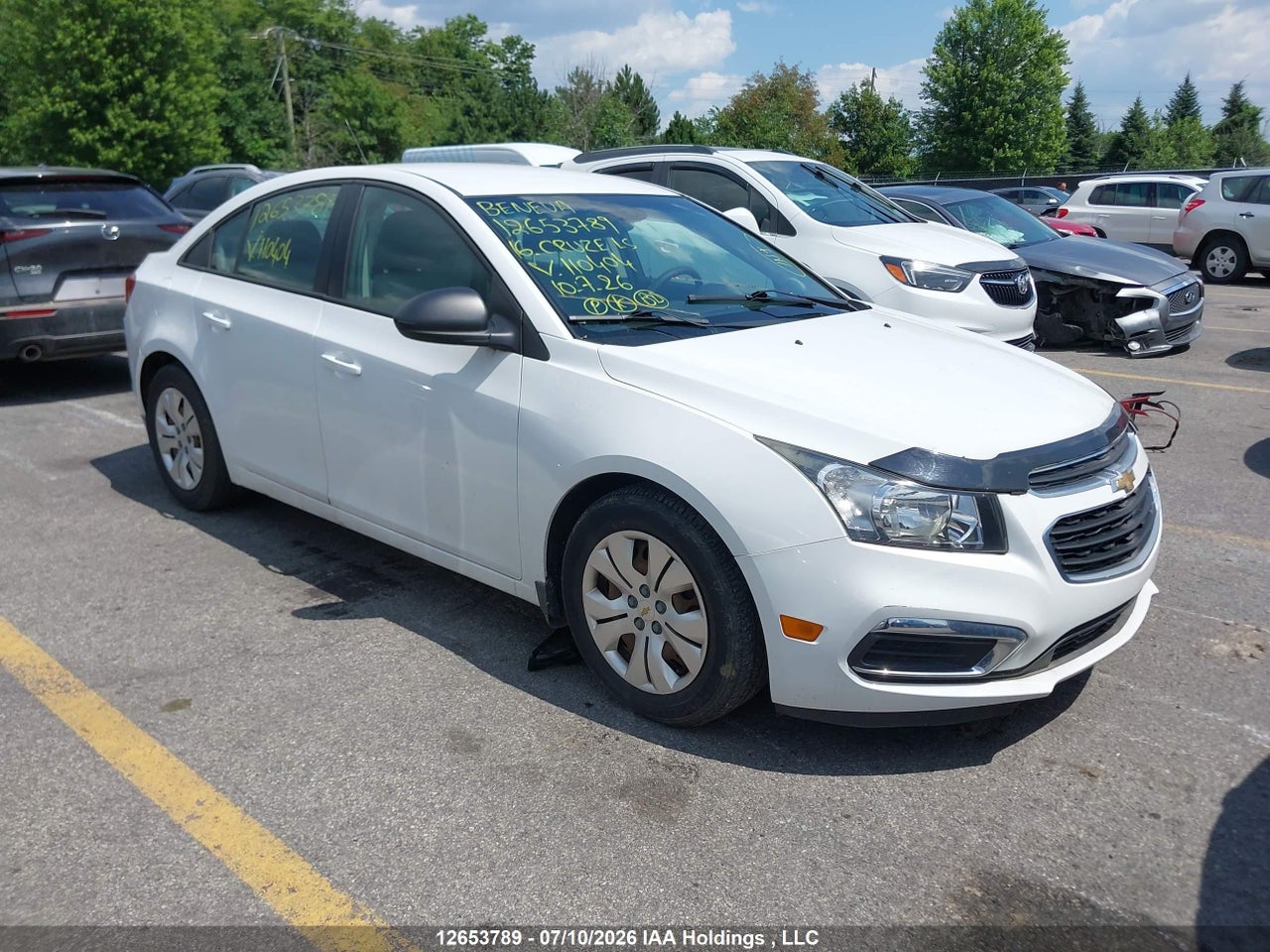 2016 CHEVROLET CRUZE LIMITED LS thumbnail 2
