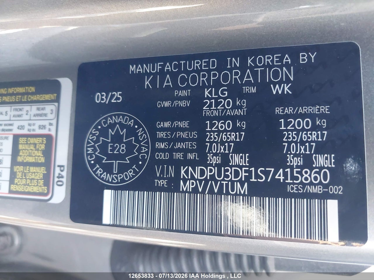 2025 KIA SPORTAGE LX FWD thumbnail 10