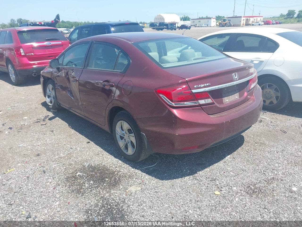 2013 HONDA CIVIC LX thumbnail 4