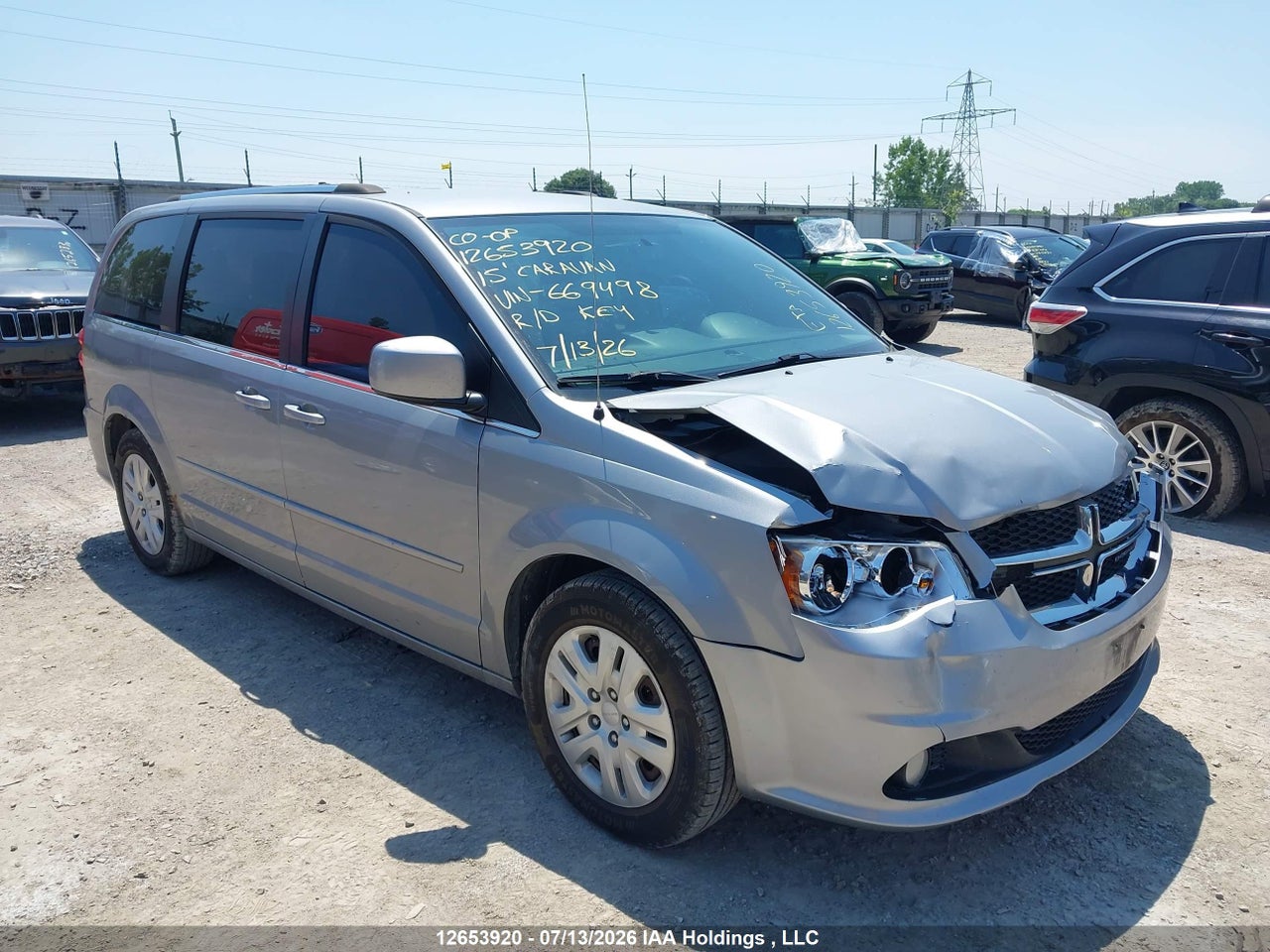 2015 DODGE GRAND CARAVAN SE/SXT thumbnail 2