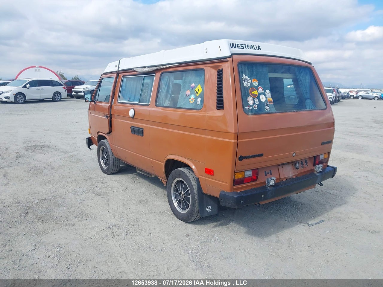 1984 VOLKSWAGEN VANAGON CAMPMOBILE thumbnail 4