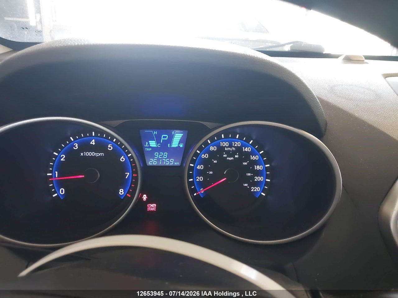 2012 HYUNDAI TUCSON GLS thumbnail 8