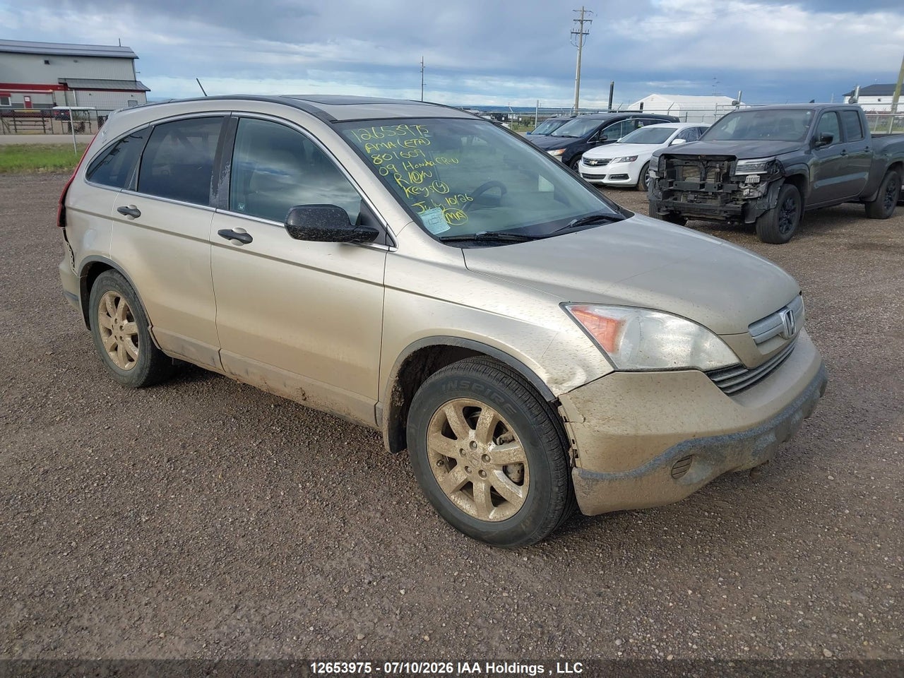 2009 HONDA CR-V EX thumbnail 2