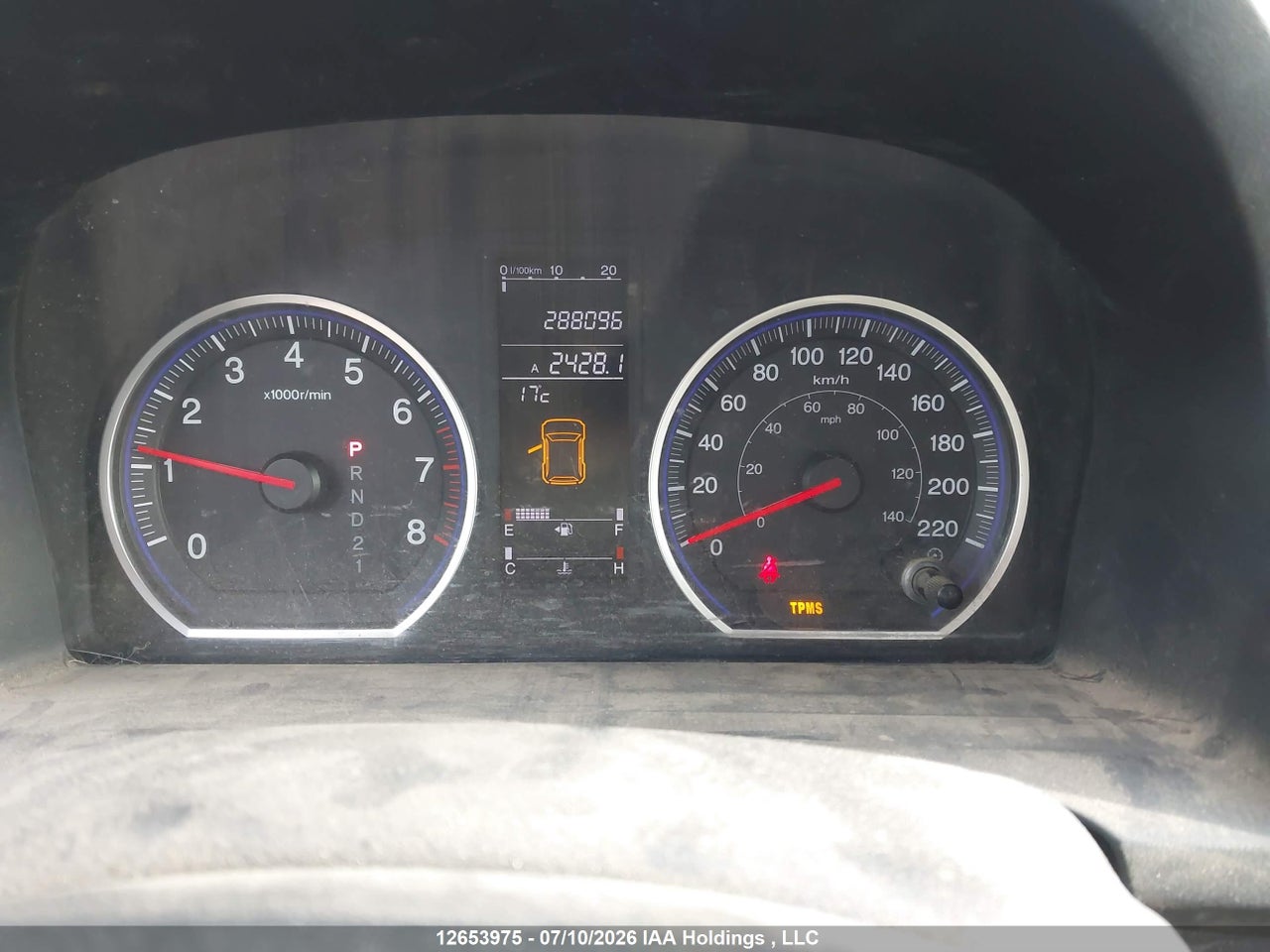 2009 HONDA CR-V EX thumbnail 8