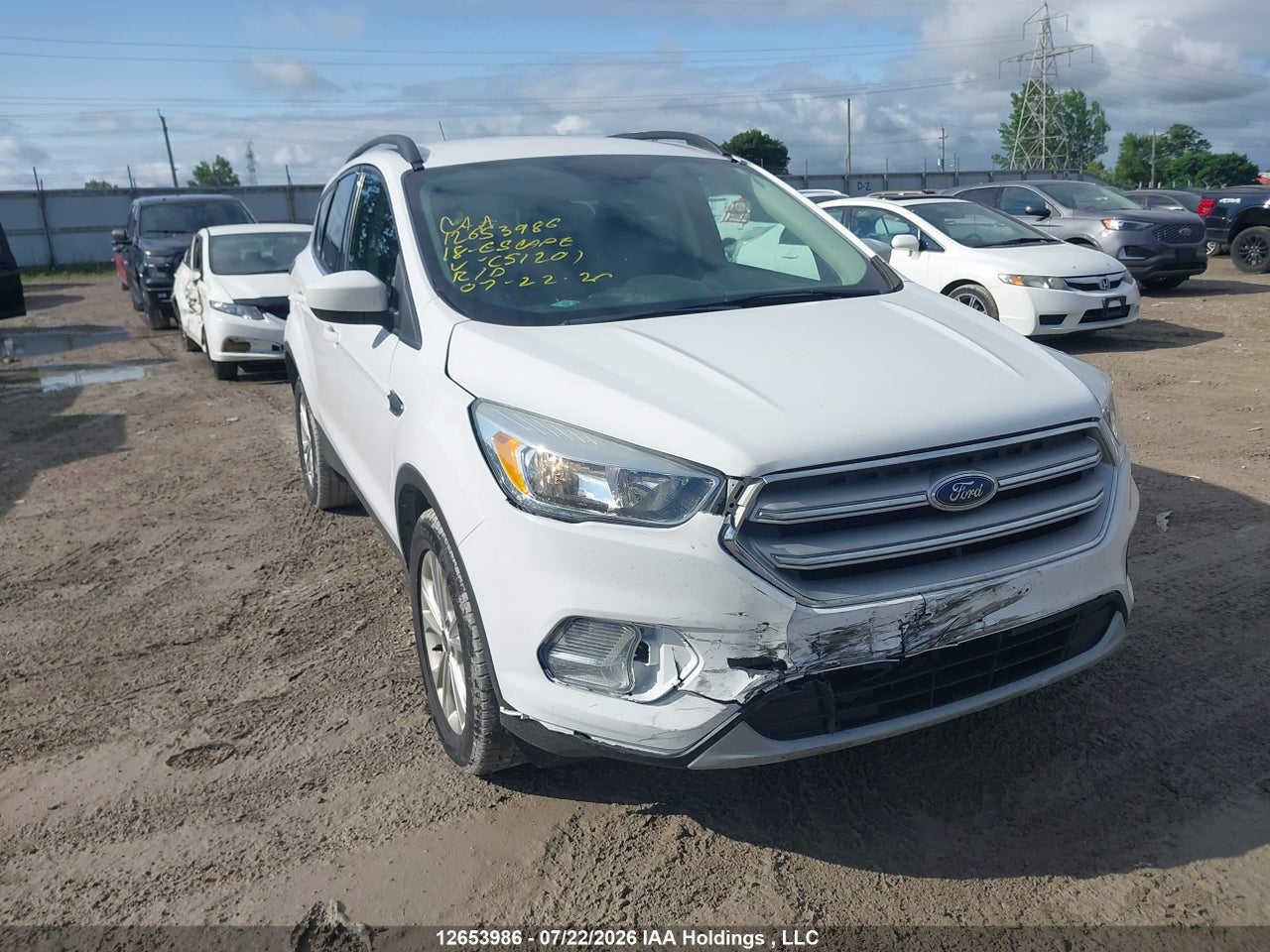 2018 FORD ESCAPE SE thumbnail 2
