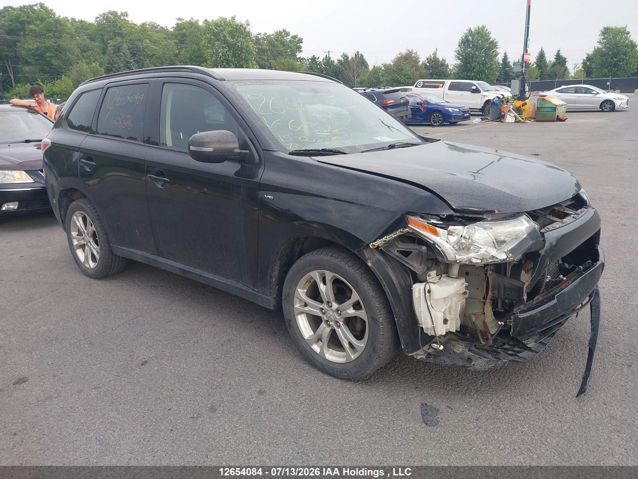 2014 MITSUBISHI OUTLANDER SE thumbnail 2