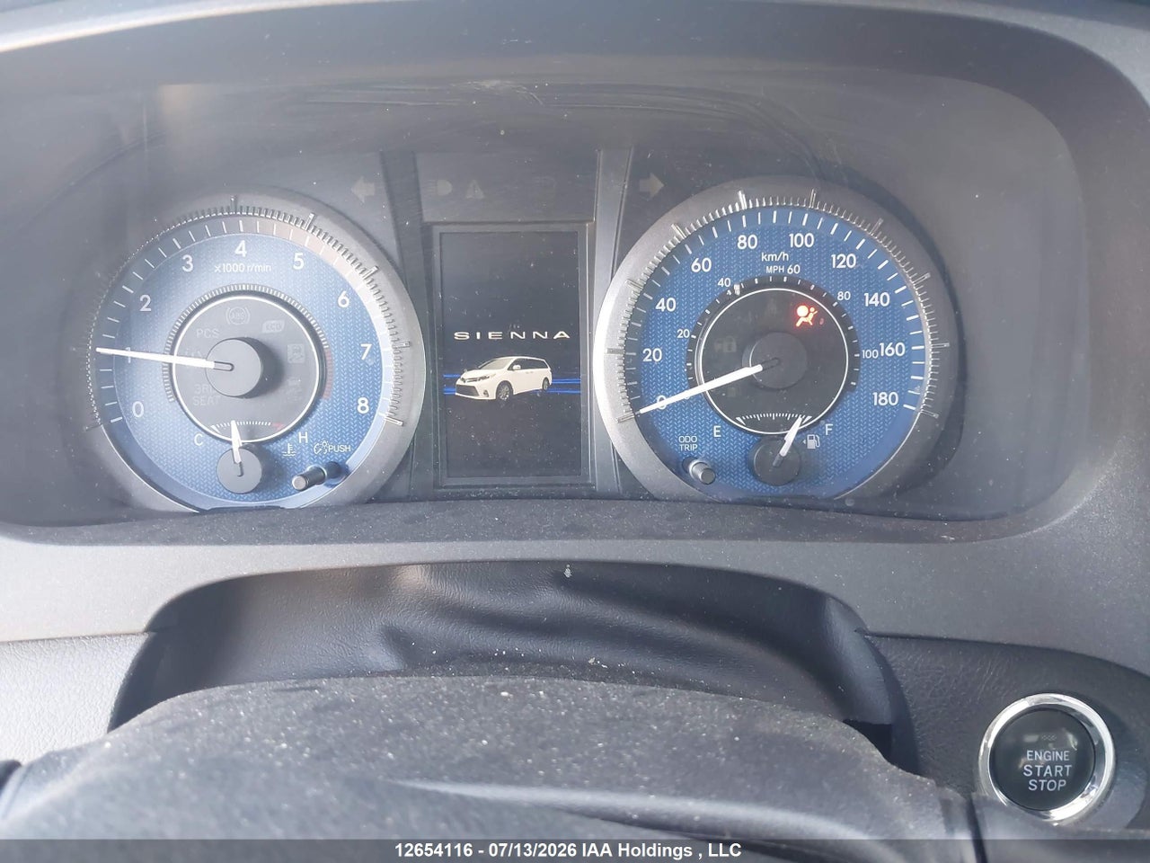 2018 TOYOTA SIENNA thumbnail 8