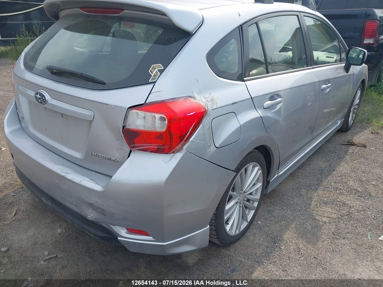 2012 SUBARU IMPREZA 2.0I TOURING PACKAGE thumbnail 5